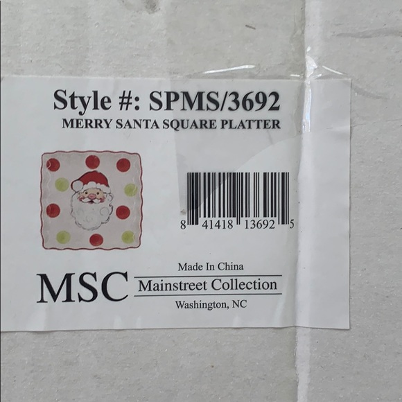 Christmas Plate - Picture 3 of 5